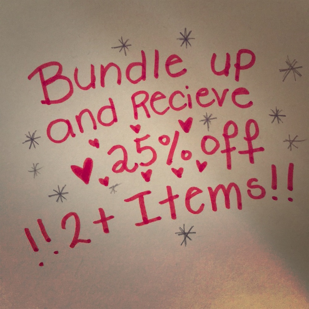 BUNDLE BUNDLE BUNDLE TODAY ONLY!!!!
